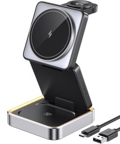 W90 Foldable Wireless Charger 3 in 1 for iPhone