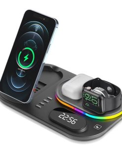 A06 Wireless Charger Alarm Clock for iPhone