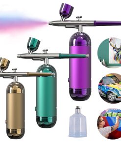 Nail Art Airbrush Rechargeable Kit with Compressor